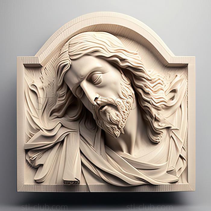 3D model st jesus (STL)